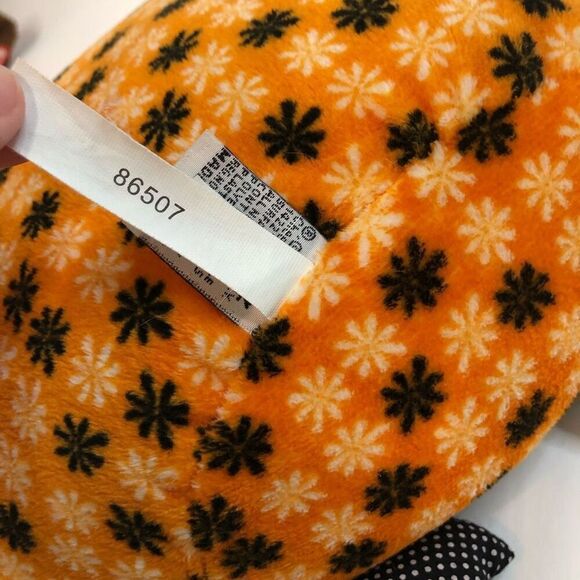 ganz bellapops bat plush stuffed animal hw10667 halloween black orange vampire - Picture 10 of 11